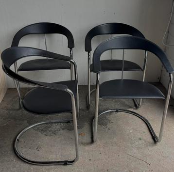Vintage 4x Arrben Italy stoelen — prijs voor de 4 beschikbaar voor biedingen