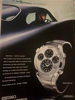 Seiko Sportura Kinetic originele advertentie, Ophalen of Verzenden, Gebruikt, Overige typen