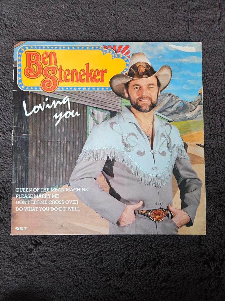LP vinyl Ben Steneker loving you, Cd's en Dvd's, Vinyl | Country en Western, Gebruikt, 12 inch, Ophalen of Verzenden