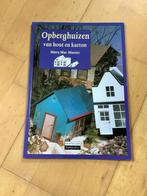 Opberghuizen van hout en karton- Marry Mur-Massier, Ophalen of Verzenden, Zo goed als nieuw, Materiaal