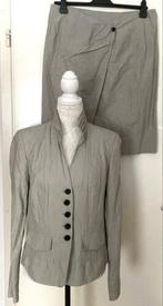 Far Hills jasje met bijpassende rok maat 42 [DM], Beige, Maat 42/44 (L), Ophalen of Verzenden, Zo goed als nieuw