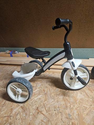 Qplay Elite Driewieler, zwart/wit beschikbaar voor biedingen