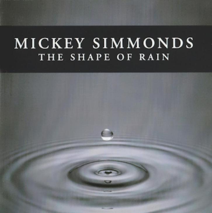 Mickey Simmonds - The Shape Of Rain (CD), Cd's en Dvd's, Cd's | Rock, Zo goed als nieuw, Progressive, Ophalen of Verzenden