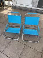 2 Nieuwe opvouwbare strandstoeltjes aan spotprijs!, Ophalen of Verzenden, Nieuw, Campingstoel