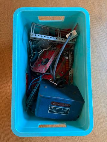 Bak Temsi / Meccano met trafo - vintage speelgoed beschikbaar voor biedingen