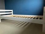 1-persoons bed 90x200 merk Flexa, whitewash, Ophalen, Gebruikt, 90 cm, Eenpersoons