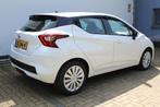 Nissan Micra 1.0 IG-T Acenta 101PK | Incl. 12 maanden Garant, Voorwielaandrijving, 12 maanden, Gebruikt, Wit