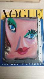 Vintage Vogue Paris December 1985/ Januari 1986 D. Hockney, Ophalen, 1980 tot heden, Buitenland, Tijdschrift