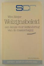 Meijer, Wim - Welzijnsbeleid, Boeken, Studieboeken en Cursussen, Verzenden, Gelezen