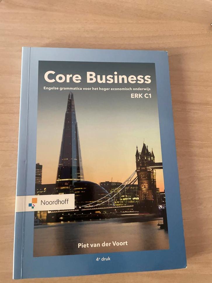 Core Business Engels Grammatica ERK C1, Boeken, Schoolboeken, Zo goed als nieuw, Engels, Overige niveaus, Ophalen of Verzenden