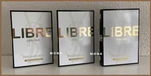 Libre L'Eau Nue 3x parfum sample proefje tester monster, Sieraden, Tassen en Uiterlijk, Uiterlijk | Parfum, Nieuw, Verzenden