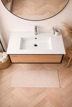 Badmeubel 80 - 100 - 120 massief eiken nu €499 WEG=WEG new, 100 tot 150 cm, Nieuw, Ophalen of Verzenden, Minder dan 100 cm