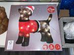 Kerst hond met verlichting - teckel met kerstpak, Ophalen, Nieuw