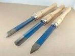 set van drie hout beitels - Gutsen - houtdraai - gereedschap, Ophalen of Verzenden, Nieuw, Gereedschap of Toebehoren