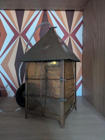 Vintage (hang)lampje Amsterdamse School beschikbaar voor biedingen