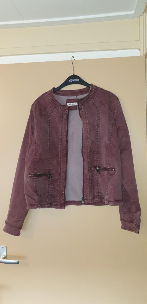 Dames jasje bordeaux rood, Kleding | Dames, Jasjes, Kostuums en Pakken, Nieuw, Jasje, Maat 42/44 (L), Rood, Ophalen