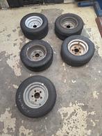 5x aanhangerwiel met band 10 inch, Ophalen of Verzenden, Zo goed als nieuw