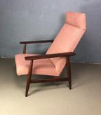 Scandinavisch teak 'heren' fauteuil, Ophalen, Hout, Minder dan 75 cm, Vintage