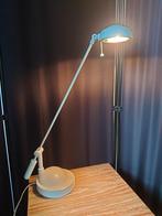 Vintage jaren 80 Klako Germany hengel bureaulamp, Verzenden, Zo goed als nieuw, Metaal, Minder dan 50 cm