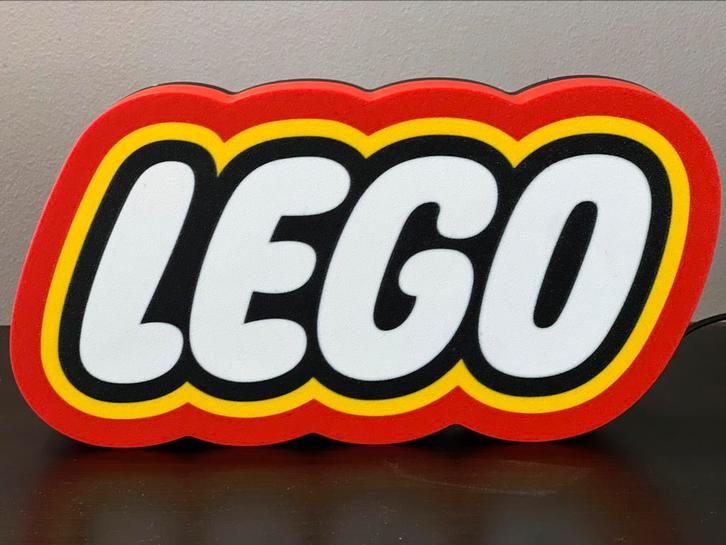 LEGO lamp, Verzamelen, Merken en Reclamevoorwerpen, Zo goed als nieuw, Lichtbak of (neon) lamp, Ophalen of Verzenden
