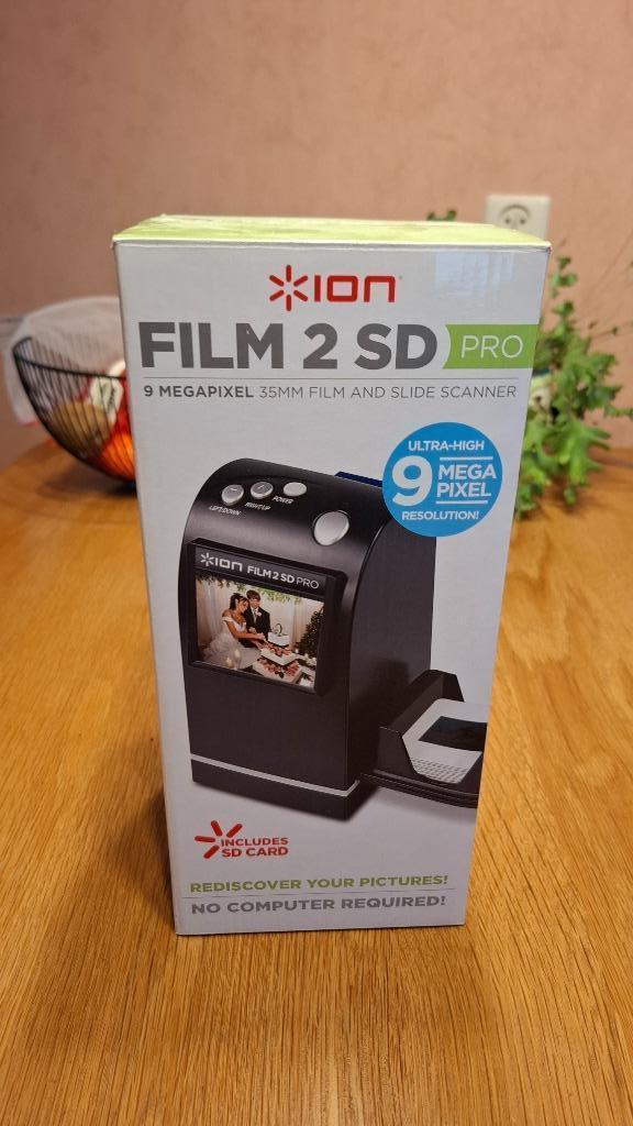 ION Film2SD PRO Negatief en dia scanner, Computers en Software, Scanners, Zo goed als nieuw, Diascanner, MacOS, Windows, Ophalen of Verzenden