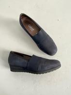J466 Gabor maat 37,5 / G lereninstappers schoenen leer blauw, Kleding | Dames, Schoenen, Blauw, Instappers, Gabor, Ophalen of Verzenden