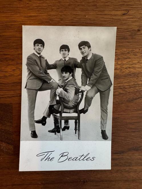 Vintage Beatles fotokaart (Takken Utrecht) – jaren ’60, Verzamelen, Foto's en Prenten, Zo goed als nieuw, Foto, Buitenland, 1960 tot 1980