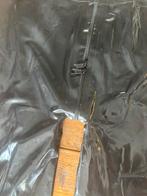 Legging (2 way zipper, Man) / Latex / Maat XL, Verzenden, Zwart, Overige typen