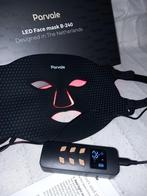Led gezichts masker parvale B 240 therapie huidverbetering, Ophalen of Verzenden, Zo goed als nieuw, Gehele gezicht, Overige typen
