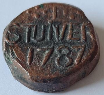 ANTIEKE STUIVER CEYLON SRI LANKA VOC beschikbaar voor biedingen