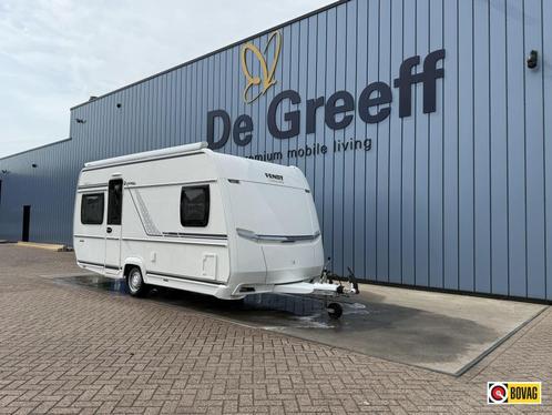 Fendt Bianco Activ 445 SF, Caravans en Kamperen, Caravans, Bedrijf, tot en met 4, 1000 - 1250 kg, Rondzit, Fendt, Frans bed, Overige typen