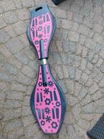 Waveboard, roze/zwart, Ophalen of Verzenden, Zo goed als nieuw, Waveboard