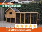 Kippenhok Elst  | Duurzame materialen | Passend advies, Dieren en Toebehoren, Pluimvee | Toebehoren, Ophalen of Verzenden, Nieuw