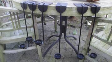 metalen houders voor waxinelichtjes voor binnen of buiten beschikbaar voor biedingen