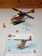 LEGO 60411 City Brandweerhelikopter, Ophalen of Verzenden, Zo goed als nieuw