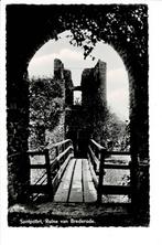 Santpoort, ruïne van Brederode, Ophalen of Verzenden, Gelopen, Noord-Holland