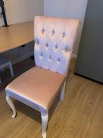 Bureaustoel voor meisje lichtroze fluweelstof, Bureaustoel, Roze, Zo goed als nieuw, Ophalen