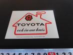 sticker TOYOTA ook in uw huis AISIN naai en breimachines, Ophalen, Zo goed als nieuw, Sticker