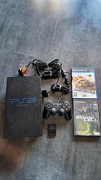 Playstation 2 Fat + Controller, Memorycard & Games, Spelcomputers en Games, Spelcomputers | Sony PlayStation 2, Gebruikt, Met games