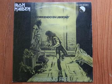 Iron Maiden single Corriendo en Libertad (Running Free) RARE beschikbaar voor biedingen