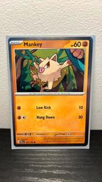 Mankey 106/193 Paldea Evolved holo cosmos pokemon kaart, Ophalen of Verzenden, Nieuw, Boosterbox