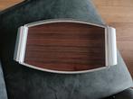 Vintage formica, aluminium dienblad, MB patent Italy, Ophalen of Verzenden, Gebruikt, Overige vormen, Overige materialen