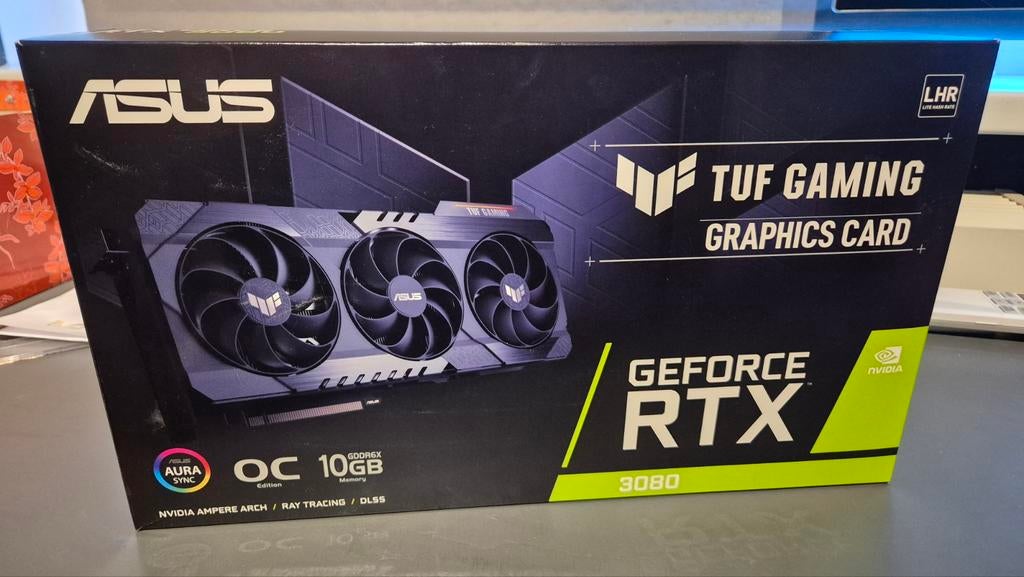 ASUS RTX 3080 TUF - High-End Videokaart, Computers en Software, Videokaarten, Gebruikt, GDDR6, PCI-Express 4, Ophalen of Verzenden