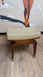 Vintage Hotel kruk, Ophalen, Minder dan 50 cm, Zo goed als nieuw, Stof