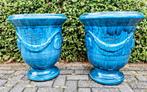 De originele geglazuurde anduze vazen afkomstig Frankrijk., Tuin en Terras, Ophalen, Rond, Nieuw, Overige materialen