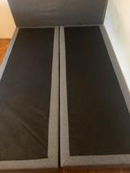 Twijfelaar Bedframe Grijs, Huis en Inrichting, Ophalen, 140 cm, Zo goed als nieuw, Twijfelaar