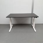 Gispen Steeltop slingerbureau met NIEUW blad - 140x80 cm, Ophalen of Verzenden, In hoogte verstelbaar, Nieuw