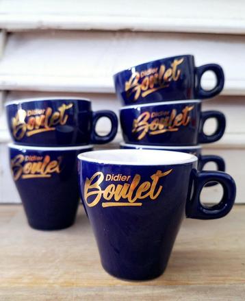 Espresso kopjes Didier Boulet, 6 x beschikbaar voor biedingen