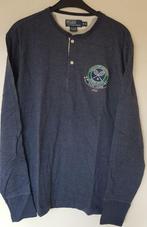 Maat M *SALE* Blauwe Ralph Lauren heren longsleeve *NIEUW*, Ralph Lauren, Nieuw, Ophalen of Verzenden, Maat 48/50 (M)