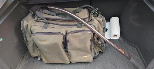 Karper Set: Fox Tas, Werpijp, Foudraal, Watersport en Boten, Hengelsport | Karpervissen, Gebruikt, Overige typen, Ophalen of Verzenden